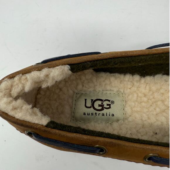 NWT UGG Chestnut HAYLIE Duck Boat Shoe Size 7.5 - Picture 8 of 8